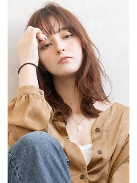 ココナ ヘア メゾンプリュス(cocona hair maison+) 【cocona】抜け感◎大人柔らかミディアムスタイル