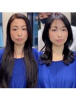 AFLOAT GINZA【仲道 弘泰】前髪作った【before→after】
