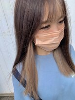 ヘアーデザイン ゼロ(HAIR DESIGN ZERO)&nbsp;最強可愛いイヤリングカラー