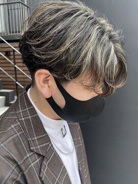 カインド(KIND) 【kind】前下がりマッシュにメンズメッシュカラー☆