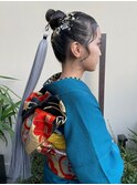 hair arrange/成人式 卒業式 袴　ヘアアレンジ