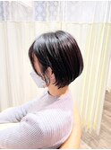 シンプルショートボブ