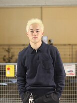 キングスマントーキョー 府中店(KINGSMAN TOKYO)&nbsp;ツーブロックマッシュ/波巻き/ハイライト/束感<理容室><府中駅>