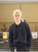 ツーブロックマッシュ/波巻き/ハイライト/束感<理容室><府中駅>