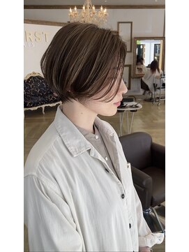 コワファースト 大分(COIFF1RST) ハイライト×ショート