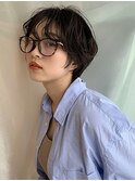 【 マニッシュ × ショートパーマ 】浅野美紀
