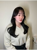 レイヤーカット/縮毛矯正/韓国レイヤー/髪質改善/ボブ/前髪