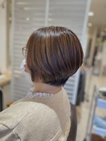 ミルメルシー(Mille mercis)&nbsp;大人のハイライト／白髪ぼかしカラー／ショートカット