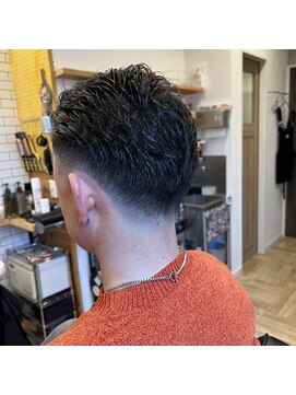 フープ(HOOP) テーパーフェードスタイル