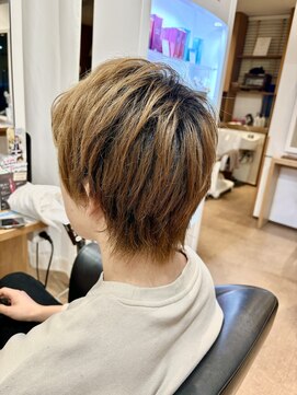 リシェールグリーン 越谷花田店(RICHAIR GREEN) マッシュパーマ/ウルフ/アッシュブラック/カルマパーマ