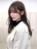 コア 表参道(COA)&nbsp;レイヤーカット/ウエットヘア/オリーブベージュ/表参道/表参道駅