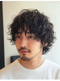 メンズパーマでイメージチェンジ
