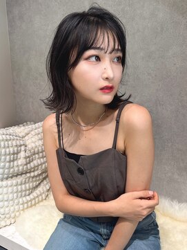 アールヘアーデザイン 藤が丘(r hair design) 小顔見せショートベージュカラーブリーチしない透明感カラー