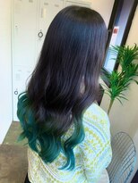 アグ ヘアー ロイグ 郡山店(Agu hair roaig)&nbsp;Green gradation