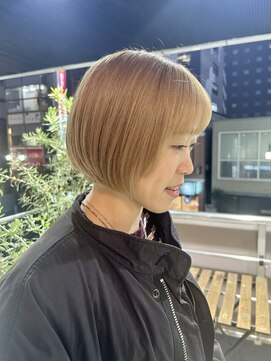 ヘアーアンドメイク ビス(HAIR&MAKE bis) ブロンドカラー☆ももこ