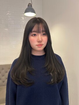ラヴィズム 長岡店(LUVISM) ◎韓国ヘアー顔周りレイヤーおくれ毛前髪新潟長岡宮関