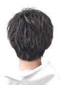 ケアリメイクで作る無造作質感マッシュ