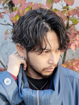 フィフスパーク(fifth PARK) 渋谷緩め波巻きスパイラルパーマツイストスパイラルツーブロック