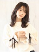 よくばり大人ガーリーショコラアッシュブリーチなし透明感小顔