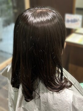 ユーアンボワーズ(U-AMBOISE) 【髪質改善】艶めきストレート