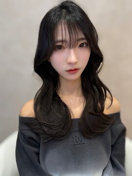 ロンド リリー 銀座(Lond Lily) ◎イメチェン外ハネボブ美髪×ブリーチなしレイヤー韓国/銀座