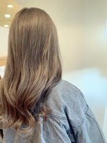 ラファンス 栗林店(LaFENCE) 透明感オリーブベージュ/ウェーブスタイル