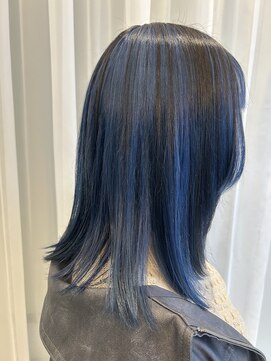 ビーエリアプレミアータ(BE AREA PREMIATA) 黒×ブルーアンブレラカラー