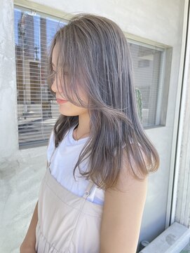 ナイーヴヘア(NAiVE HAIR) 【NAiVE HAIR 北原】ホワイトグレージュ