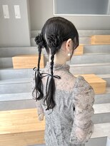 カケル(×.) 大人可愛いツインお団子