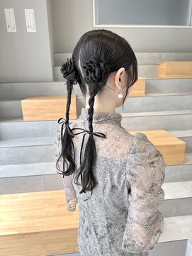 カケル(×.) 大人可愛いツインお団子