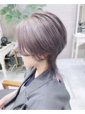 【DAYS 原宿】韓国風アッシュグレージュ×ウルフ