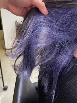 バンクスヘアー(BANK'S HAIR) デザイン×個性派【ラベンダーバイオレットインナー】