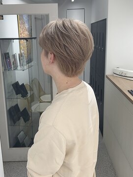 メンズペレ 渋谷(MEN'S PELE) MEN’S HAIR/ブルーブラック/フェザーパーマ/渋谷