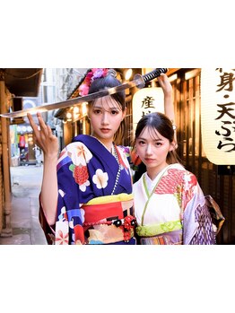 【浴衣レンタルも♪】浴衣の着付け・振袖・留袖・袴…着物なら何でもお任せ！