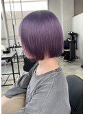 ラベンダーカラー/ボブ/ブリーチ/パープル#浜松駅#カラー