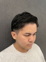 ヨシザワインク プレミアム 横浜 桜木町店(YOSHIZAWA Inc. PREMIUM)&nbsp;七三ツーブロ刈り上げ