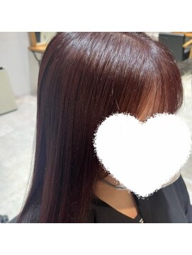 ヘアーサロン フーガ せんげん台店(HAIR SALON fuuga) チェリーレッド