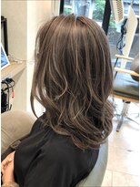 キャパ(CAPA)&nbsp;ハイライトボブ脱白髪染めくびれハンサムショートレイヤー44