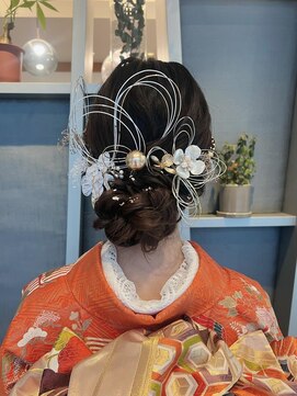 成人式ヘアセット