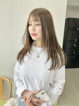 ヘアー アイス 御器所本店(HAIR ICI) 髪質改善透明感カラー×美髪レイヤーカット◎小顔20代30代