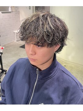 アンジェ(ange) 無造作シャドウパーマ