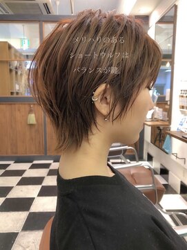 ディルト 代々木上原(DILT) ボブウルフエッジショートショートウルフボブ小顔カット