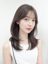 ヘッツ 仙台駅前店(HETTU)&nbsp;着物ヘア/ダークアッシュ/ミディアムレイヤーカット/仙台