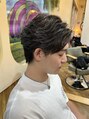 バーチ ウシワカマル(BIRCH ushiwakamaru)&nbsp;話題のフェザーパーマ！外ハネと毛流れをプラスしたメンズパーマ