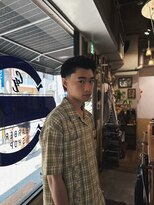 カムレイド フォー ライフ(COMRADE 4 LIFE) 夏らしさ メンズカット メンズメッシュ メンズパーマ 担当松尾