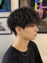 ヘアー オーパス(hair OPUS)&nbsp;セットが楽になるメンズスパイラルパーマ
