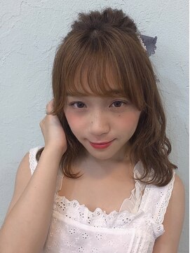 ウィスプ 赤羽店(wisp) ゆるふわレイヤーアレンジ♪*。【赤羽】