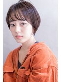 【kate 大宮】マニッシュショート×ダークブラウンアッシュ