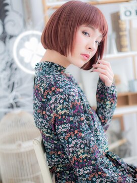 モッズヘア 越谷(mod's hair) ■個性的色めきときめく小顔前下がりボブ7-11★越谷10代20代30代