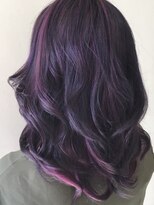 ビートヘアー 彦根イオンタウン店(BEET HAIR)&nbsp;バイオレット×ピンクカラー【BEET イオンタウン彦根店】
